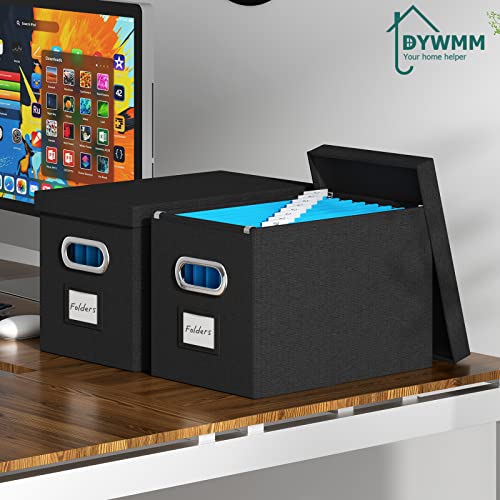 Hanging File Box with Lid