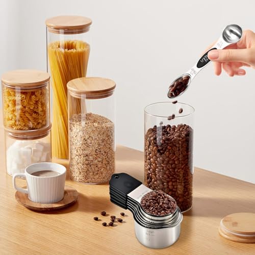 16 Piece Magnetic Measuring Cups and Spoons Set