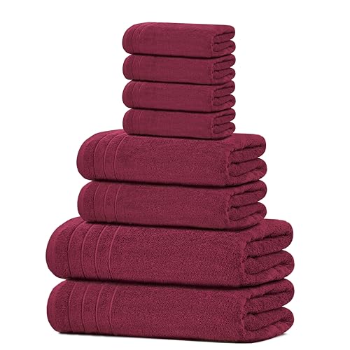 Pack of 8 Towels Set