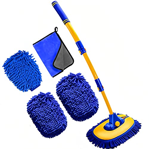 15°Curved Microfiber Car Wash Brush