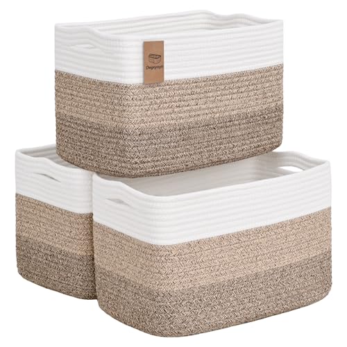 3 Pack Shelf Baskets for Organizing