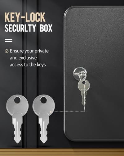 20 48 Position Key Cabinet with Key Lock with Key Tag Labels