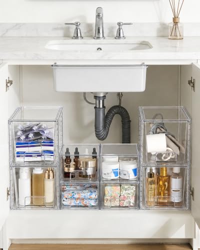 Stackable Storage Drawers Set