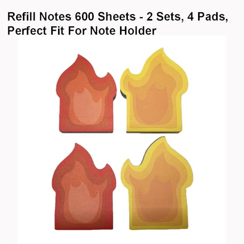 Funny Garbage Can Fire Sticky Notes 300 Sheets