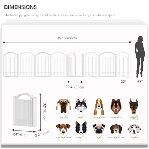 Metal No Drilling Expandable Dog Gate