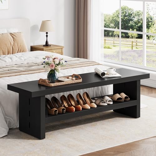 2 Tier Entryway Bench