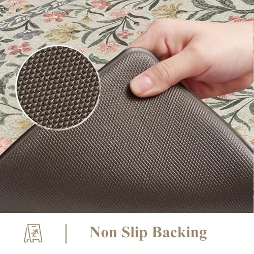Modern Floral Kitchen Mats