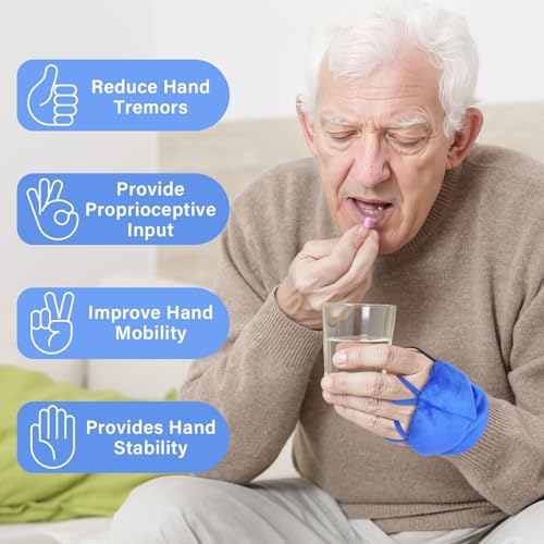 Weighted Gloves for Hand Tremors and Parkinson's