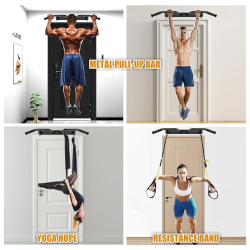 Heavy Duty Wall Mounted Doorway Pull Up Bar