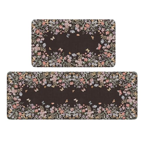 Kitchen Mats Cushioned Anti Fatigue Kitchen Rugs and Mats