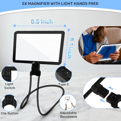 Magnifying Glass with Light