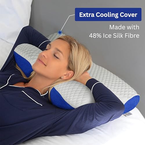Cervical Memory Foam Pillow for Neck and Shoulder Pain Relief