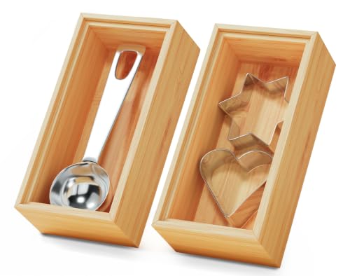 drawer organizer tray silverware utensil divider for kitchen