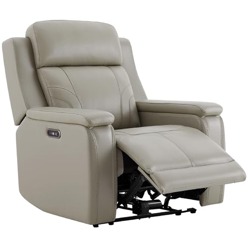 Genuine Leather Power Recliner Chairs