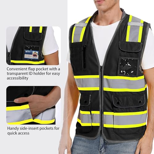 Reflective Safety Vest for Men and Women
