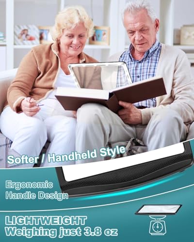 Rechargeable Magnifying Glass with Light