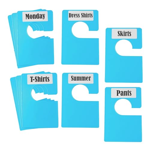 Colorful Closet dividers