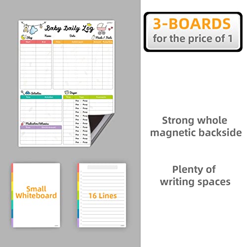 Magnetic Baby Daily Food Log