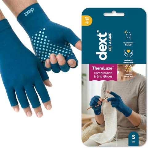 Fingerless Compression Gloves for Men & Women for Everyday Comfort & Hand Support