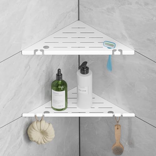 Heavy Duty Triangular Corner Shower Shelf