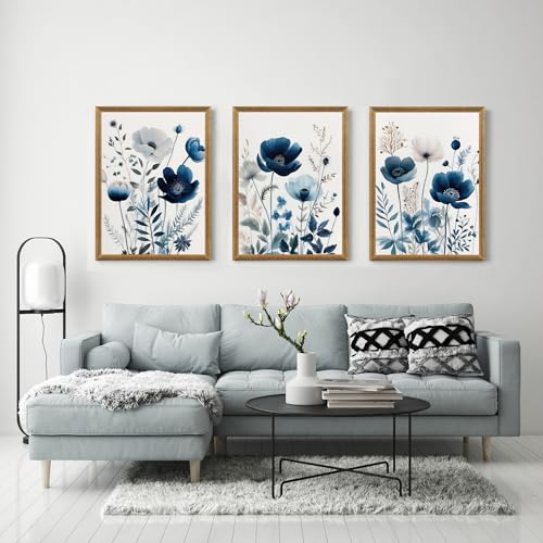 3 Pieces Framed Canvas Wall Art