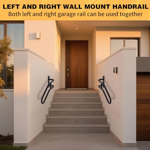 Wall Mount handrail for Outdoor Steps