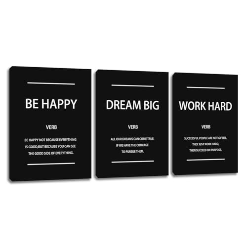 Motivational Office Wall Art