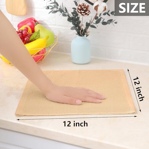100% Cotton Waffle Weave Kitchen Dish Towels