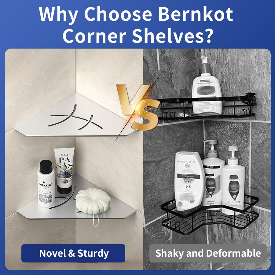 Corner Shower Shelf 10"