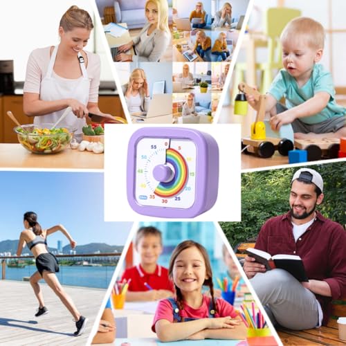 Kids Visual Timer Cute Rainbow