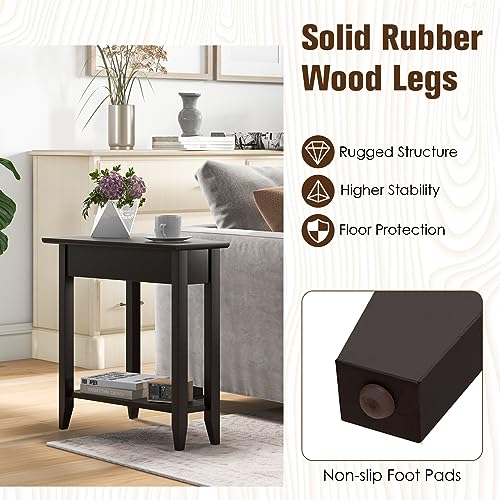Wedge End Table