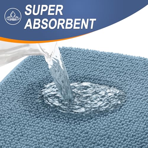Thick Memory Foam Bathroom Rugs