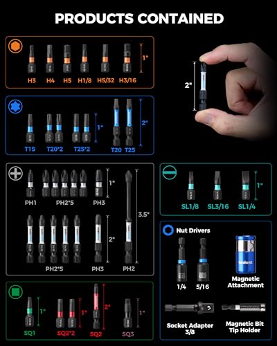 Impact Driver Bit Set