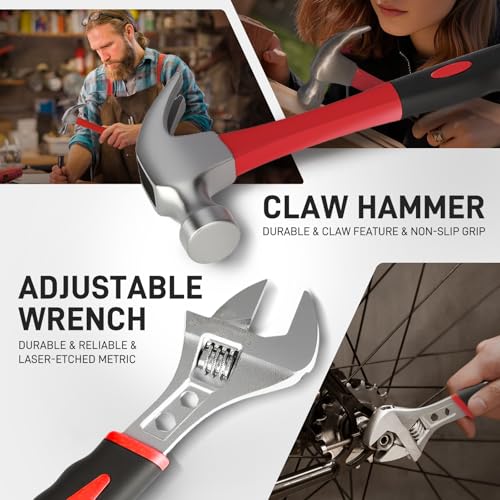 218 Pcs Home Tool Kit
