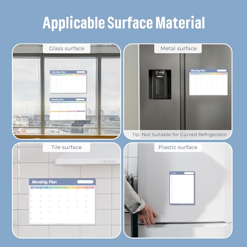 Static Cling Dry Erase Calendar