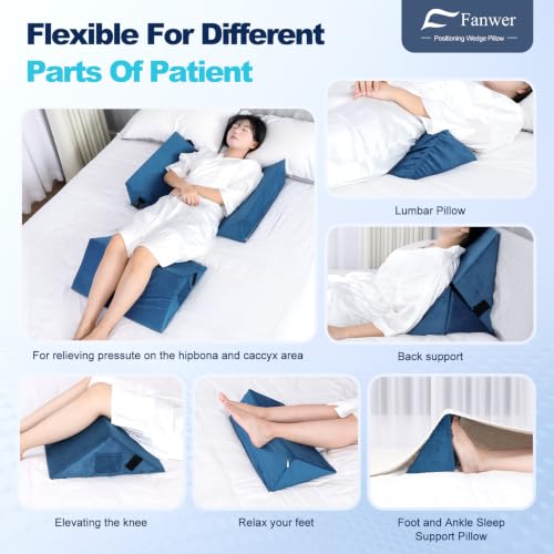 Positioning Wedge Pillow for Side Sleeping
