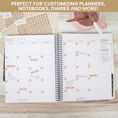 Calendar Essentials Planner Stickers