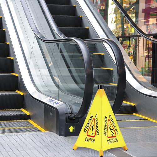 Pop up Wet Floor Sign with Storage Tube