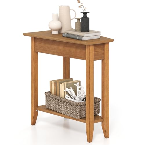 Wedge End Table