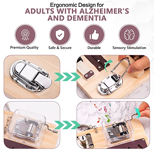 Fidget Busy Board for Adults with Dementia