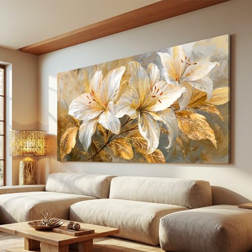 Gold Fantasy Tree Of Life Canvas Wall Art