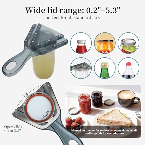 Jar Opener for Weak Hands & Seniors with Arthritis