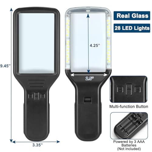 Magnifying Glass with Light