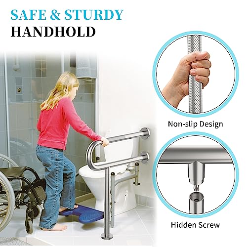 Bathroom Toilet Safety Rails