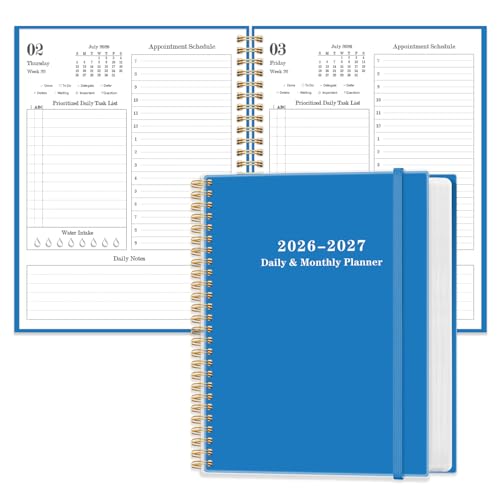 B5 Daily & Monthly Planner