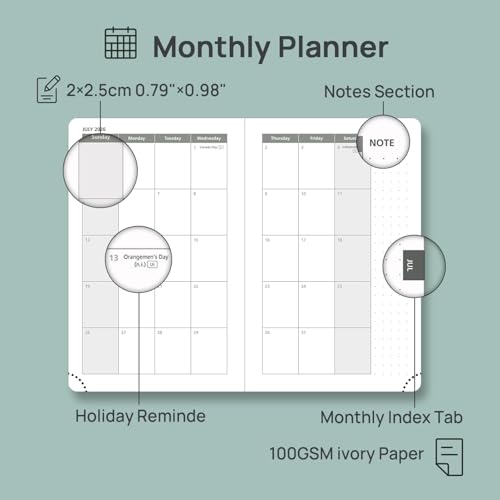 2027 Planner Weekly and Monthly Planner