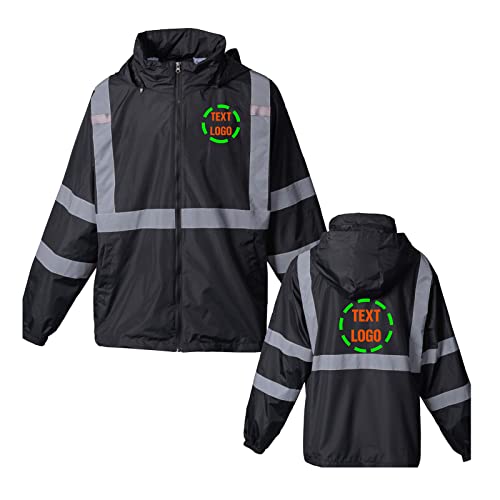 High Visibility Reflective Safety Jacket Reflective Jacket for Men Hi Vis Construction Jackets