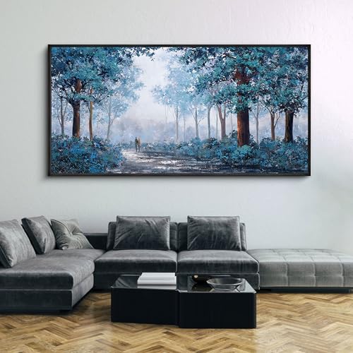 Large Wall Art Canvas Wall Decor Colorful Forests Decor
