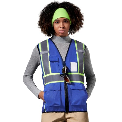 11 color Ladies High Vis Reflective Safety Vest for Women