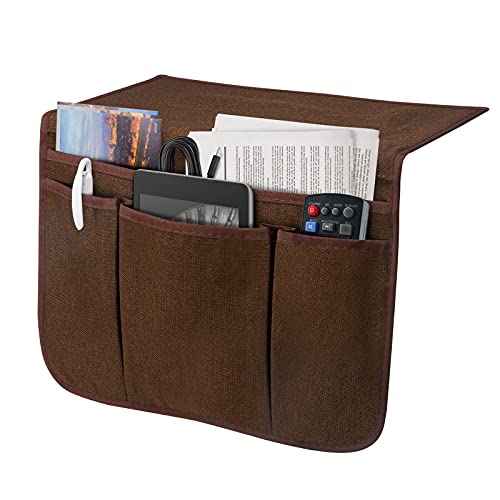Bedside Caddy Remote Control Holder Storage Organizer